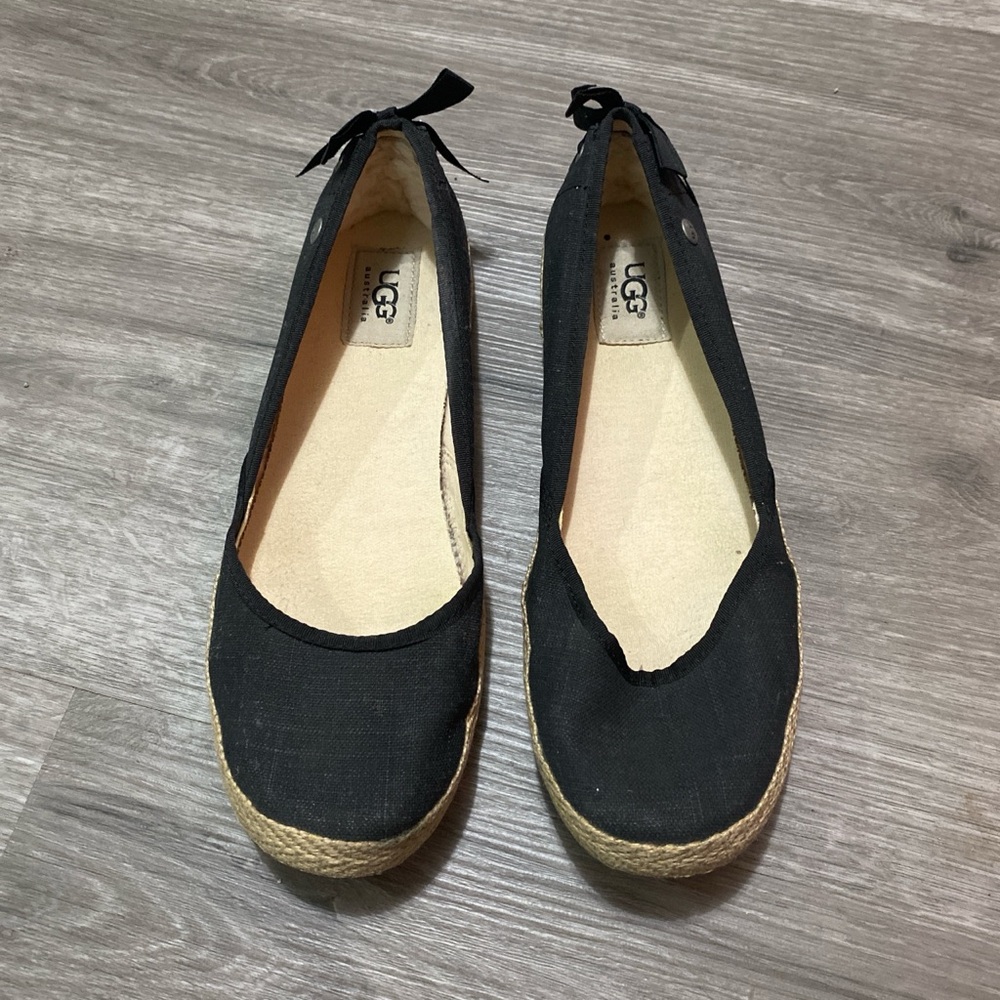 UGG ballet shoes with bow!
